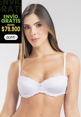 Brasier Mujer Blanco FI 96779 Formas Intimas