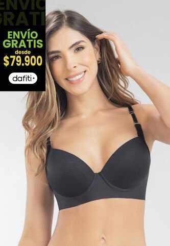 Brasier Mujer Negro FI 95894 Formas Intimas