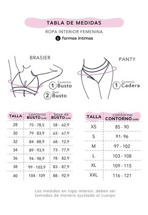 Bralette Mujer Palo De Rosa Oscuro Fi 90727