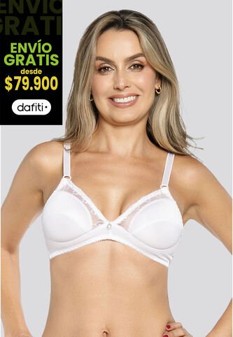 Brasier Mujer Blanco FI 96769 Formas Intimas