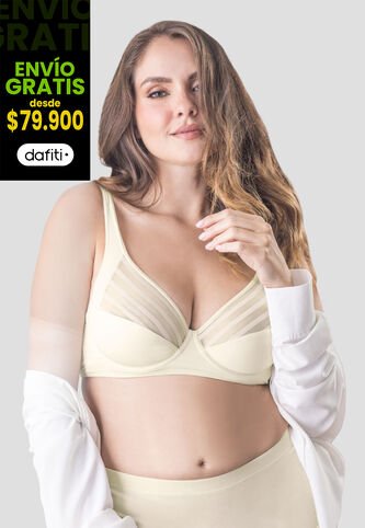 Brasier Mujer Crema Fi 107936 Formas Intimas
