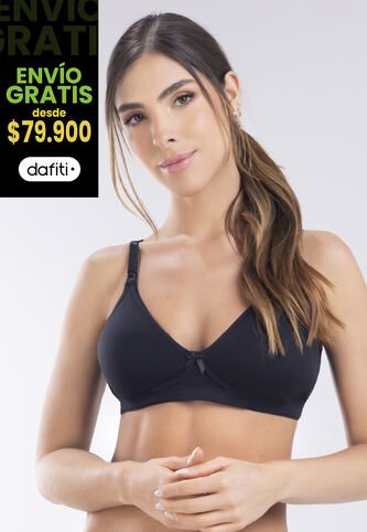 Brasier Mujer Negro FI 96392 Formas Intimas