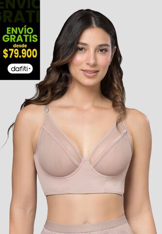 Bustier Mujer Rosado Fi 92886 Formas Intimas