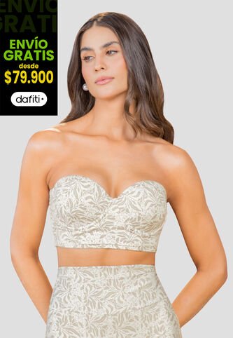 Brasier Mujer Estampado Fi 105505 Formas Intimas