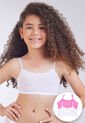 Top Paq X2 Niña Infantil Blanco Fi 96330 de Formas Intimas