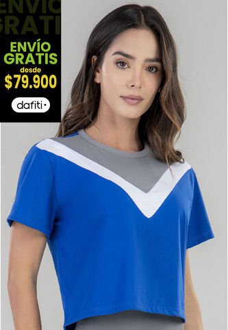 Camiseta Mujer Azul Rey FI 3112 Formas Intimas
