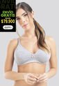 Brasier Mujer Gris Jaspe FI 96392 de Formas Intimas
