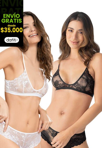 Top Paq X2 Mujer Multicolor FI 519