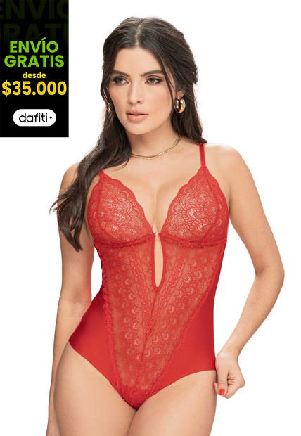 Body Mujer Rojo FI 101903
