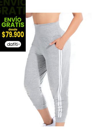 Pantalón Sudadera Mujer Gris FI 77685 Formas Intimas