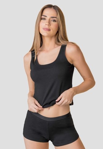 Multiusos Mujer Negro FI 100855 Formas Intimas