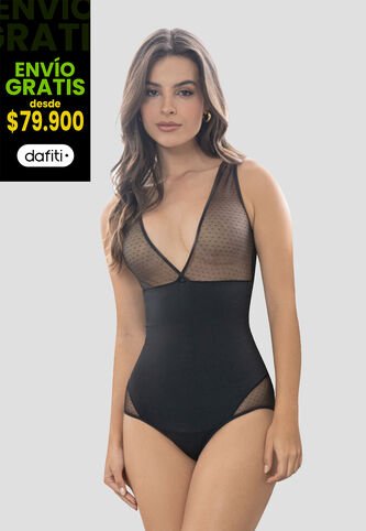 Body Mujer Negro Fi 104699 Formas Intimas