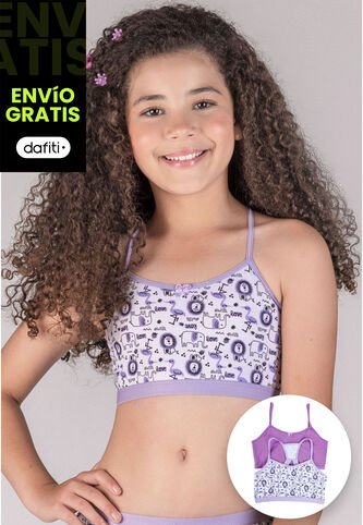 Top Paq X2 Infantil Mora FI 79155 Formas Intimas