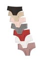 Cachetero Paq X7 Mujer Multicolor FI 91682 de Formas Intimas