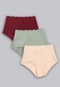 Cachetero Paq X3 Mujer Multicolor FI 5534 de Formas Intimas
