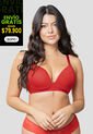 Brasier Mujer Rojo Fi 103874 de Formas Intimas