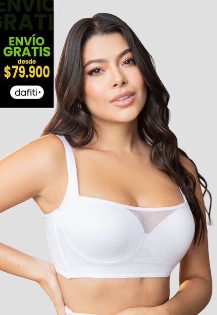 Bustier Mujer Blanco Fi 103875