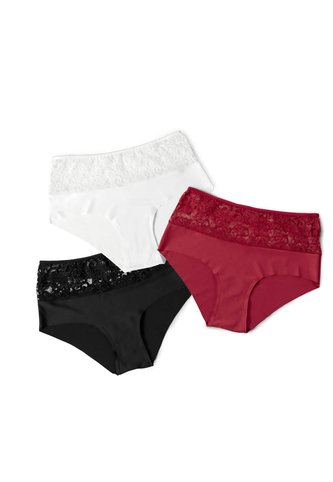 Cachetero Paq X3 Mujer Multicolor Fi 101856 Formas Intimas