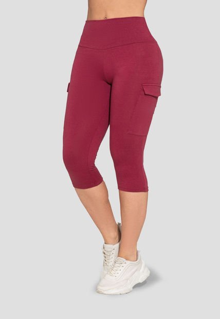 Capri Mujer Rojo Fi 5004