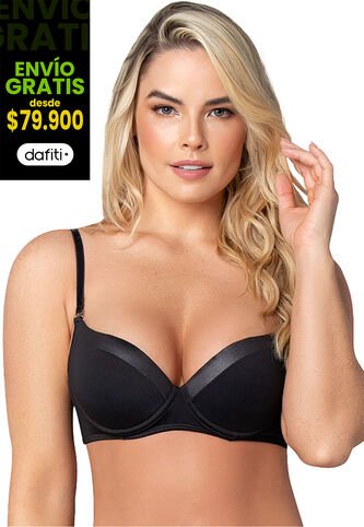 Brasier Mujer Negro FI 89840 Formas Intimas