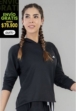 Buzo Mujer Negro FI 89858