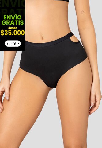 Cachetero Mujer Negro Fi 113596 Formas Intimas