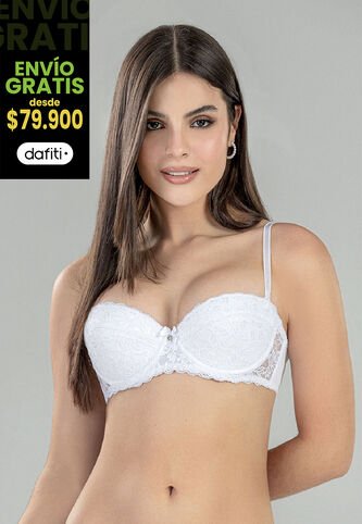 Brasier Mujer Blanco FI 96900 Formas Intimas