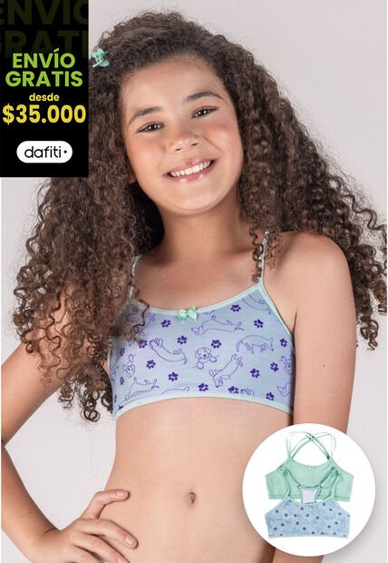 Top Paq X2 Infantil Cristal FI 10005353