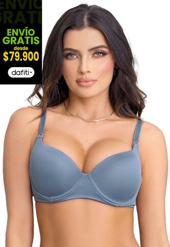 Brasier Mujer Gris FI 71702 Formas Intimas