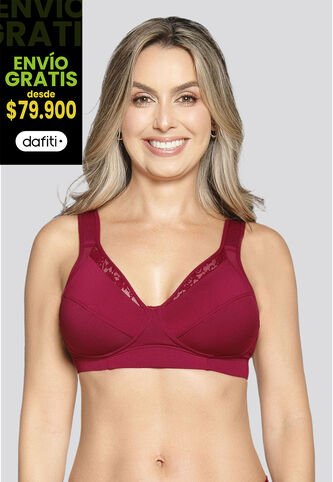 Brasier Mujer Vino Tinto FI 69512 Formas Intimas