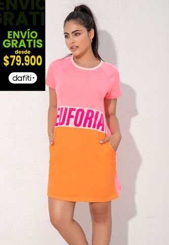Vestido Mujer Multicolor FI 33549 Formas Intimas