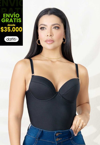 Body Mujer Negro FI 498