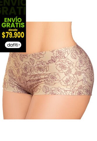 Cachetero Paq X4 Para Mujer Multicolor FI Formas Intimas