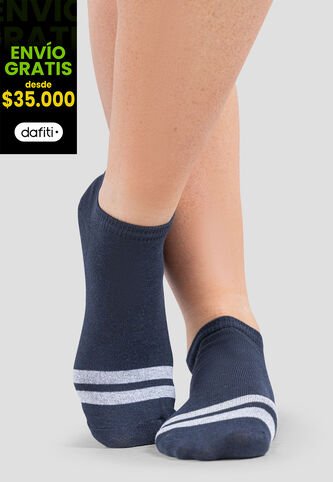 Medias Paq X6 Mujer Multicolor FI 103053 Formas Intimas