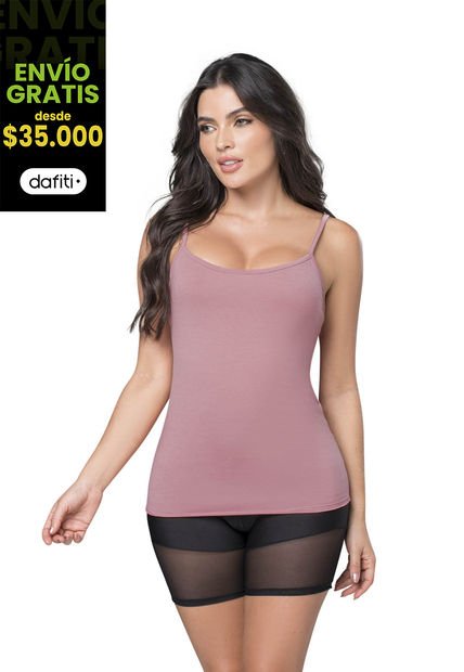Camisilla Interior Mujer Rosa FI 3248