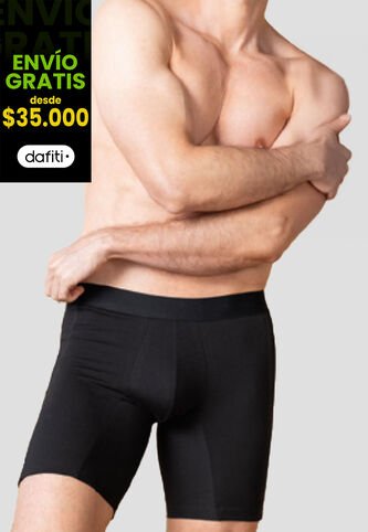 Bóxer Hombre Negro Fi 110768 Formas Intimas