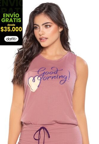 Camisa Pijama Mujer Rosa FI 96861 Formas Intimas