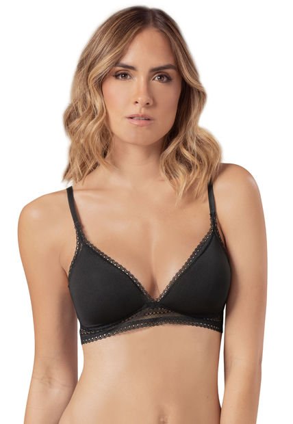 Brasier Mujer Negro 90723
