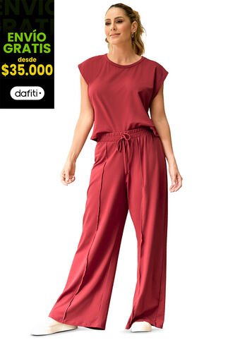 Conjunto Mujer Rojo FI 8574 Formas Intimas