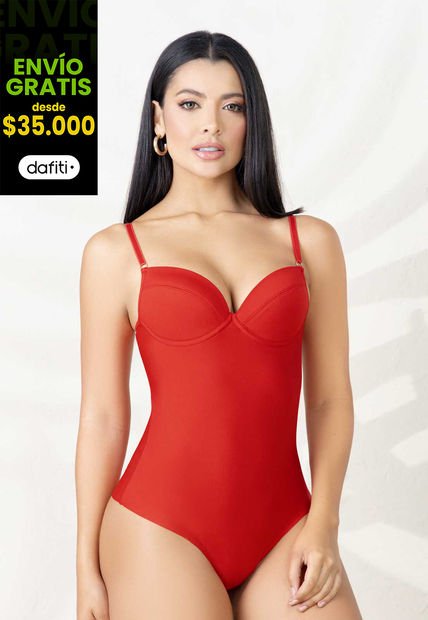 Body Mujer Rojo FI 498