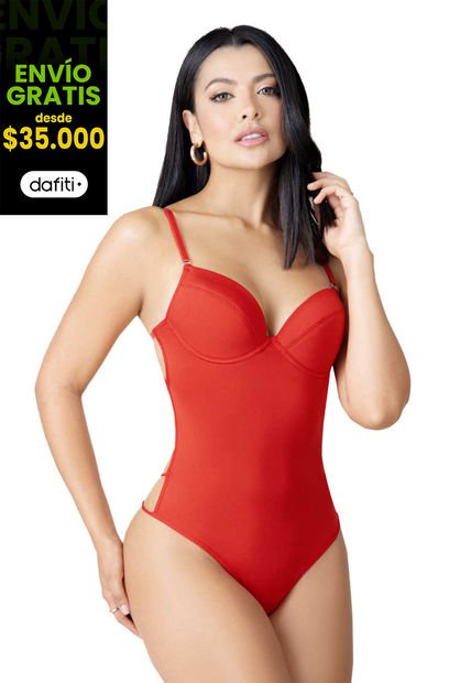 Body Mujer Rojo FI 9144