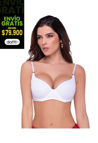 Brasier Mujer Blanco FI 71702 Formas Intimas