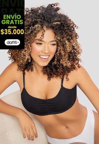 Top Mujer Negro Fi 107106 Formas Intimas
