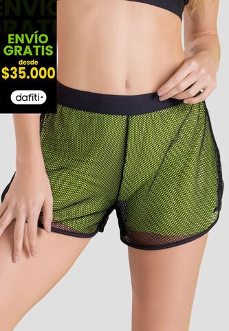 Short Mujer Negro Fi 104307 Formas Intimas