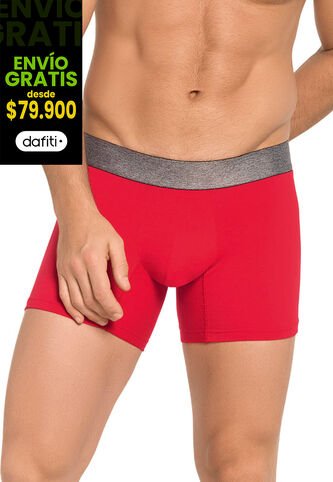 Bóxer Paq X3 Para Hombre Negro Cross-Rojo-Azul Navy FI Formas Intimas