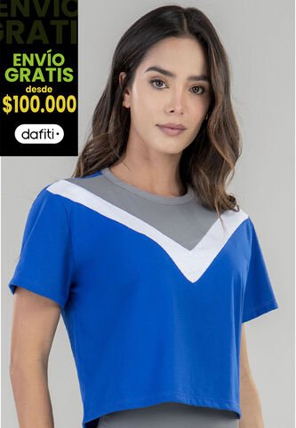 Camiseta Mujer Azul Rey FI 3112 Formas Intimas