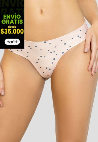 Brasilera Paq X3 Mujer Multicolor Fi 112787 Formas Intimas