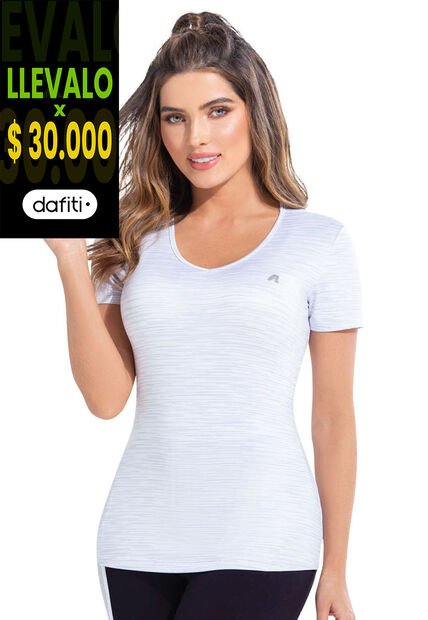 Camiseta Mujer Blanco FI 77687