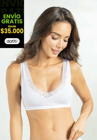 Top Mujer Blanco Fi 111696 Formas Intimas