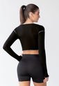 Crop Top Mujer Negro Fi 106414 de Formas Intimas